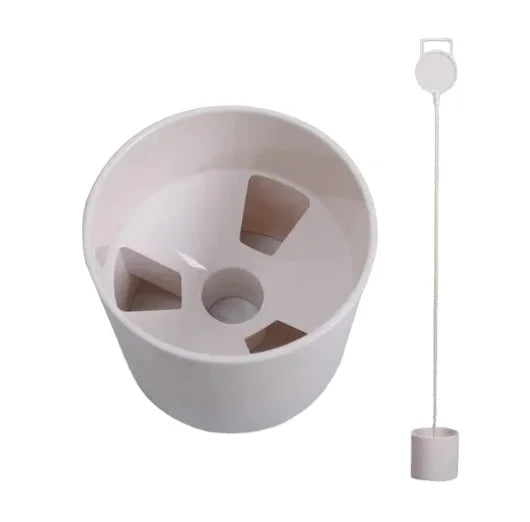 White Plastic Golf Hole Cup 92cm SKYJADE GF01 Essential Golf Course Supply Product