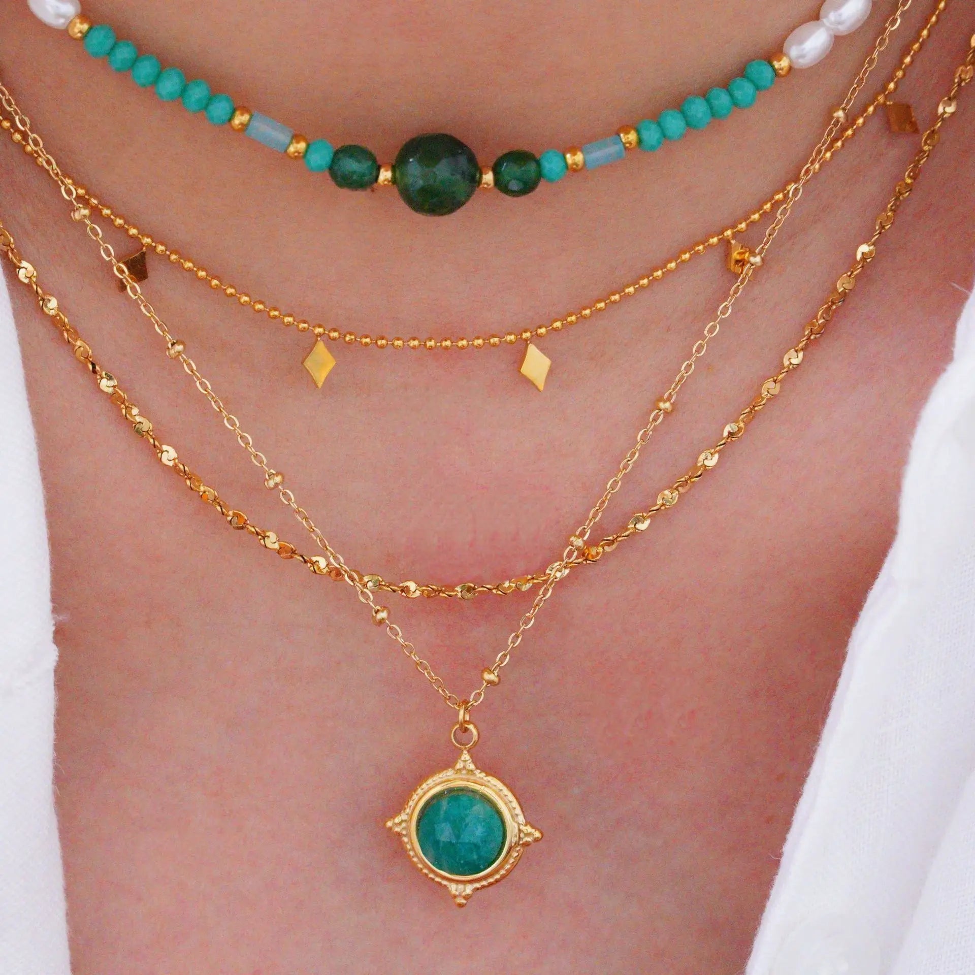 Fine Chokers Necklaces Wholesale Baroque Pearl Necklace Natural Stone Beads Choker Freshwater Pearl Necklace for Women