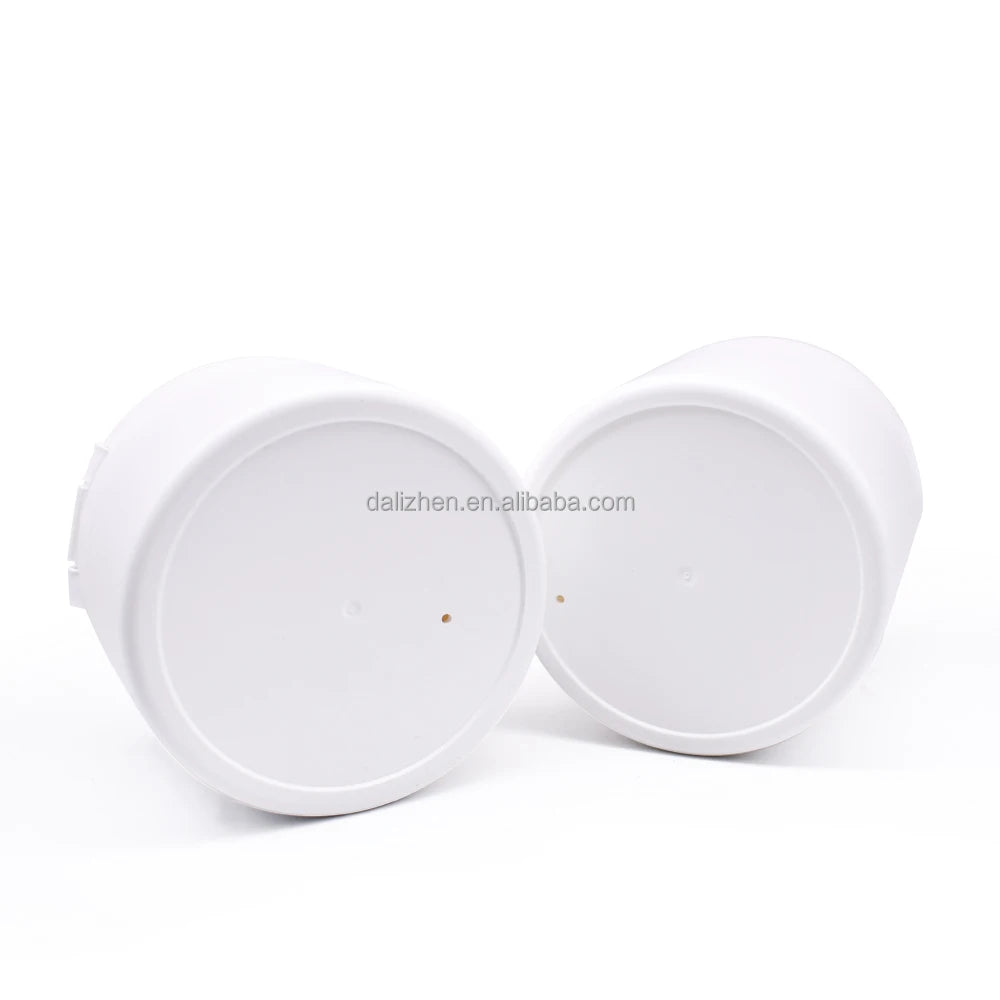 Exfoliator Cosmetic Facial Scrub Packaging PP Jar Frosted Matte Jar White pp Flip Top Cap 100g 150g Recycled Plastic Cream Jar