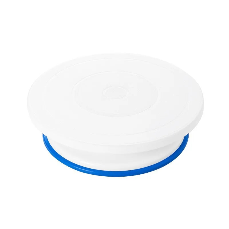 Cake Turntable Anti-skid Plastic Decorating Rotating Table Pastries Cake Decoration DIY Baking Tools Revolving Cake Stand