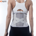 Breathable Back Support Belt for Heavy Lifting Work Anti-Skid Lumbar Support Belt for Herniated Disc Sciatica Scoliosis