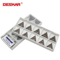 DESKAR CNC Lathe Carbide Inserts Cermet Blade Turning Tools Machining TNMG160404-HQ LF90 High Finish