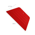 Red Plastic Wallpaper Special Large Scraper for Wallpaper Red Thickening and Trapezoid Tool
