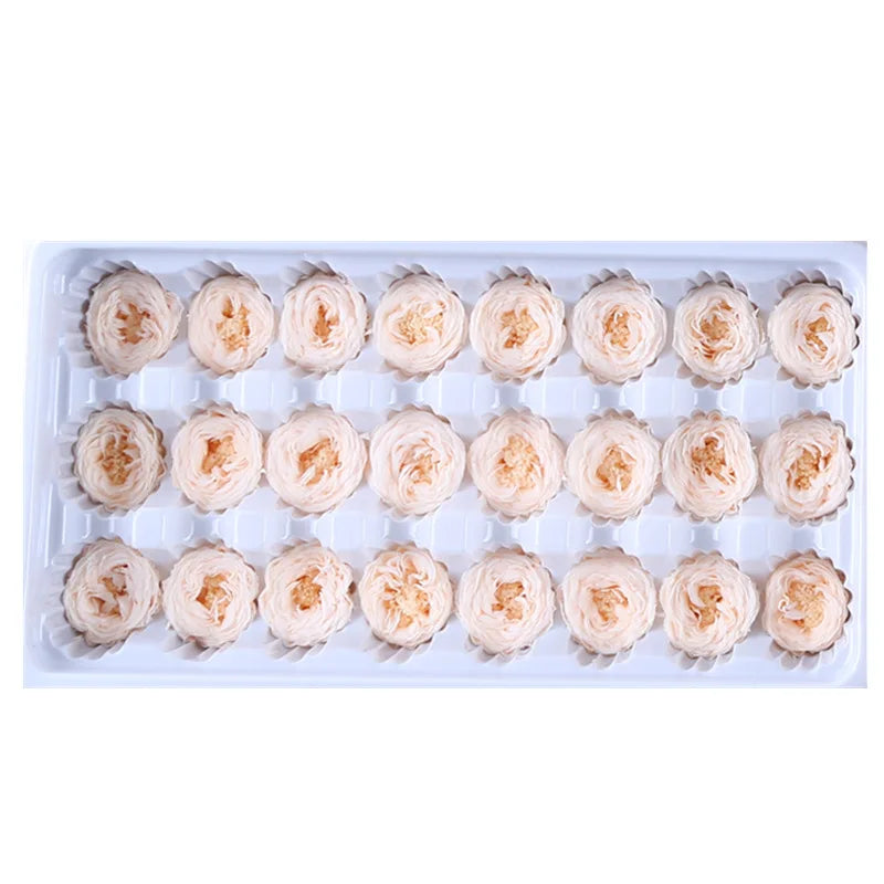 ZanTe Wholesale 21 Pcs Box Order Grade AA 2 - 3 cm Preserved Real Natural Long Lasting Eternity Austin Roses Flowers