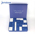 Eco-Friendly Custom Product Clothes Socks Luxury Flower Packaging White Black Box Christmas logo Gift Box