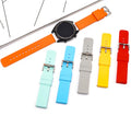 Sport Fashion Pure Color Silicone Strap Watch Bands  Watchband Universal Band Adjustable Rubber Silicone Watch Strap