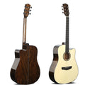 Engelman Spruce Acoustic Guitar Deviser New Model Guitar Factory for Wholesale