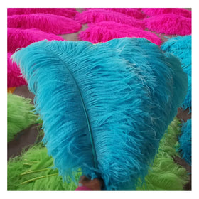 35-40cm Wholesale DIY Craft 40cm Cheap Large Plume Femina Decor Backdrop Centerpiece Carnival Natural Ostrich Feathers for Party
