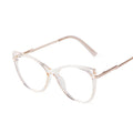 PSTY4137D Wholesale Eyeglasses Frames Fashion Luxury Optical Cat Eye Transparent Glasses for Women Ladies