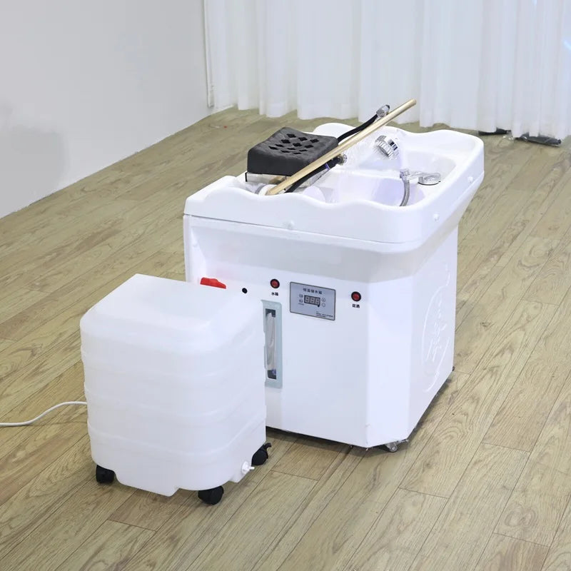 Portable Shampoo Hair Washing Bowl Sink Salon Furniture Japan Head SPA Equipments Mobile with 60L Super Large Water Tank