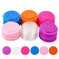 Colorful Plastic Flower Lashes Adhesive Tile Tool Quality Eyelash Extensions Glue Holder Easy to Work for Eyelash Glue