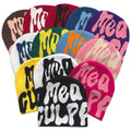Acrylic Ski Custom logo Jacquard Crochet Y2k Beanie Street Wear Hat Skull Cap Winter Hat Warm Knitted Cap Graphic Beanie Hats
