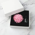 Wholesale Stocked Handmade Pink Porcelain Flower Ceramic Aroma Plaster Air Freshener Scented Fragrance Essential Oil Diffuser