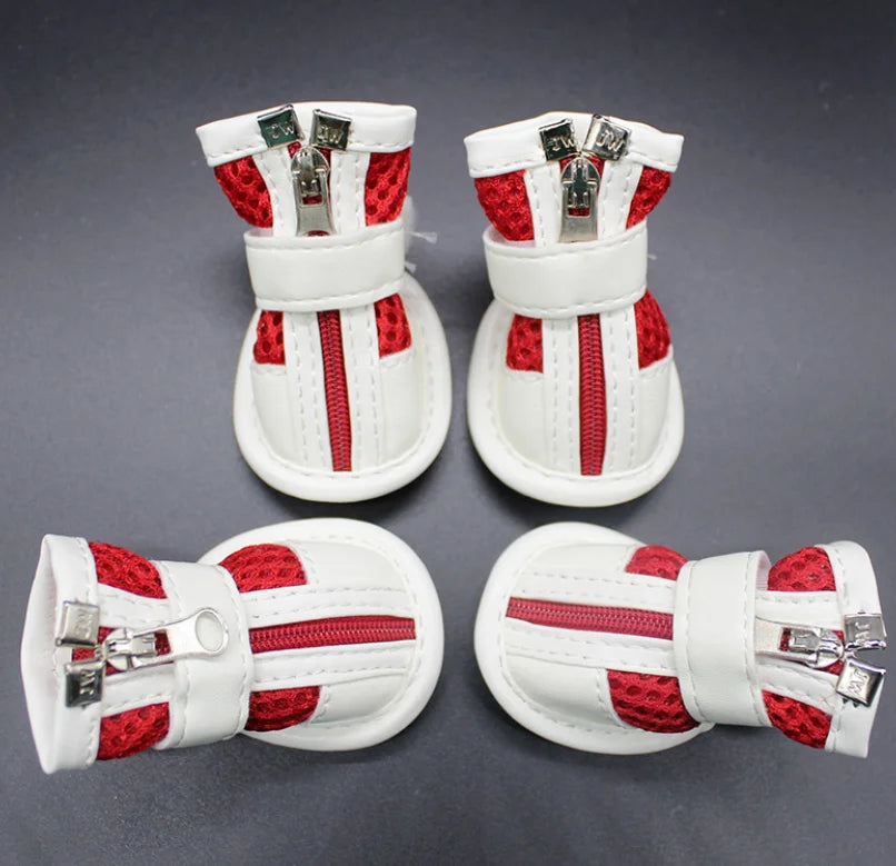 Wholesale Luxury Mesh Running Boots Neoprene Outfit Pet Dog Shoes