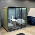 Telephone Meeting Soundproof Booth With With Luxy Furniture Portable Dj Pod Privacy Cabin Soundproof Office Booth