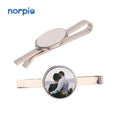 Promotional Wholesale Men Custom Design Logo Blank Sublimation Metal Bow Tie Clip