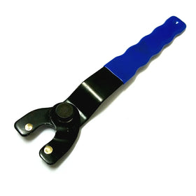 Adjustable 8-50mm Angle Grinder with Carbon Steel Key Plastic Handle Pin Spanner Open-End Wrench for Home Use