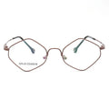 K777 New Design Diamond Solid Rectangle Full Rim Lightweight 100% Memory Titanium Metal Eyeglasses Customized Optical Frames
