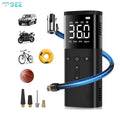 SeeMore Customization Motorcycle Bicycle Balls Tire Inflator Multipurpose Portable Air Compressor Pump