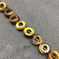 HZ 2025 Round Loose Bead Crystal Yellow Tiger Eye Beads For Jewelry Making