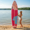 EU Freeship Dropshipping 11'*34"*6" SUP Paddle Board Drop Stitch Inflatable Stand up Paddle Board Surfing Board for Ocean Waters