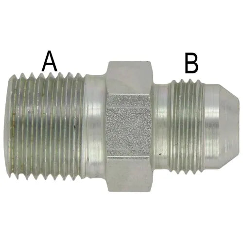 SS316 Thread In-Line Spring Check Valve | MNPT 3/8 In. X MJIC 3/8 In. Male Connectivity 3-Year Warranty