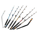 New 5' 6"/ 6' / 6' 6" Top Quality Salt Water Heavy Duty Boat Fishing Rod Pole 30lb-130+lbs Custom Big Game Trolling Rod for Tuna