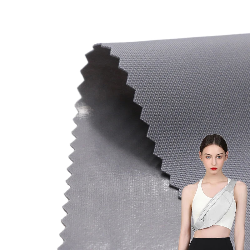 Strength Factory Gray Nylon High Elastic Fabric Complex TPU Waterproof Film Quick-drying Surfwear Fabric