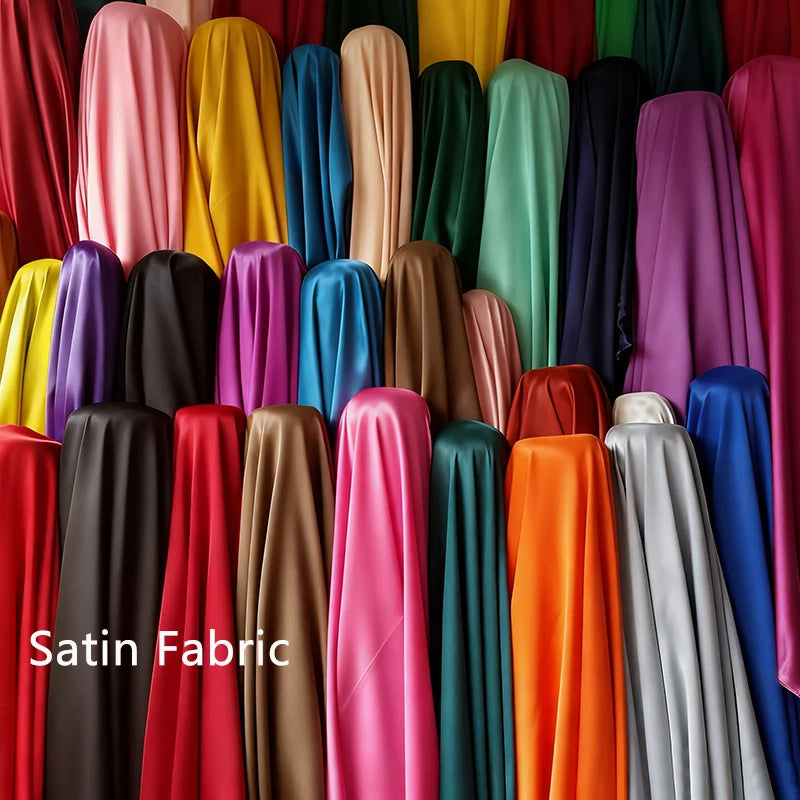Wholesale Inventory 96%Polyester 4%Spandex Elastic Fabric Material Free Sample Poly Satin Fabric for Pajamas