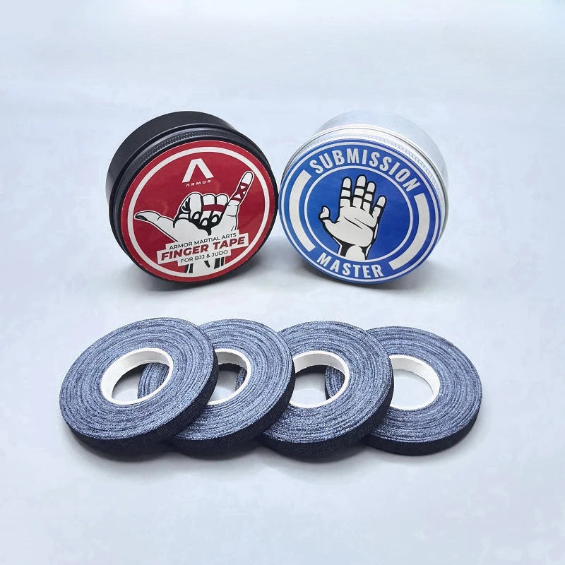 2026 HLK Custom Printed Cotton Sports Judo Climbing Jiu Jitsu Finger Protection BJJ Finger Tape