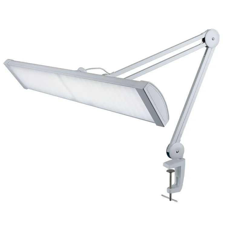 2300 Lumens LED Task Lamp with Clamp 30W Super Bright Desk Lamp 180 Pcs SMD LED 24 Inches Wide Lamp Table Clamp LED Light