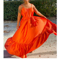 Long Style African Dresses for Women Apparel Bright Solid Tank Top African Dress Dashiki Maxi Dress African Robe Africaine Femme