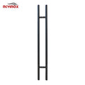 70'' Matte Black Thickened Stainless Steel Glass Door Pull Handles for Commercial Door