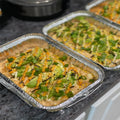 125PCS Count Recyclable Aluminum Foil Container Small NO.2 Meal Prep Lunch Pizza Tray Pans for Restaurant Food