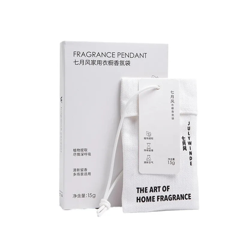 Custom Logo Plant Extracts Long Lasting Fragrance Pendant for Wardrobe Home Car Air Freshener Perfume Pendant