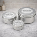 Custom Aluminium Food Tin Box Metal Packaging for Tea Coffee Candy Biscuit Storage MegaBDM