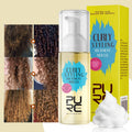 Private Label Organic Coconut Oil Curly Hair Mousse Styling Hair Foam