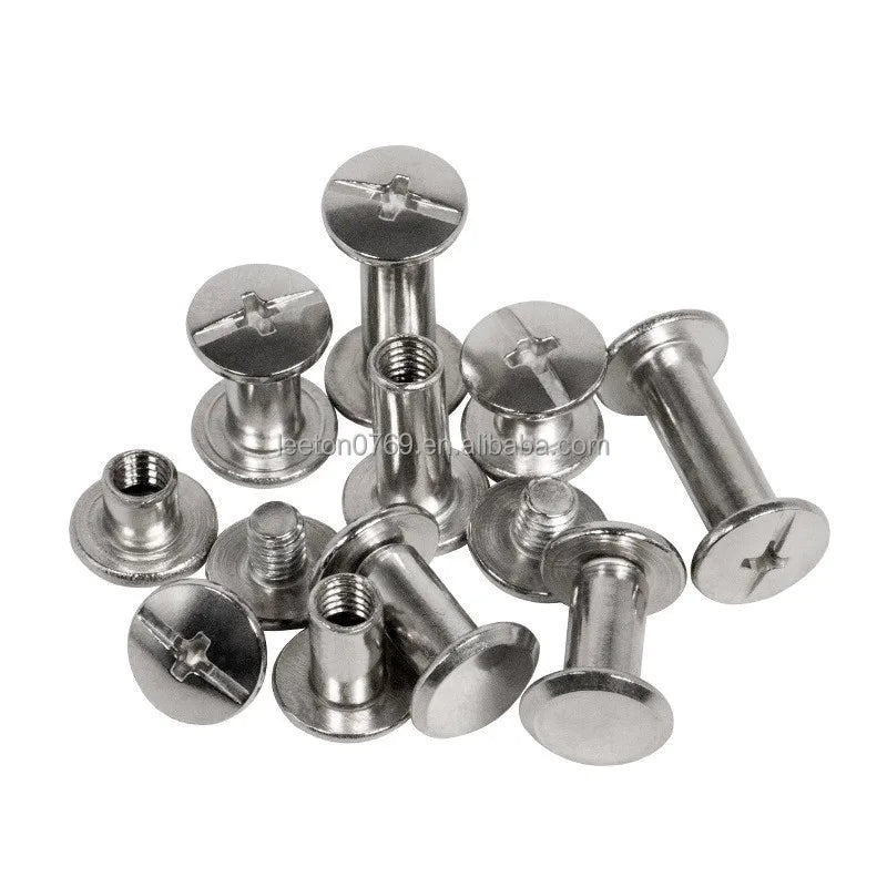Stock Supply 5mm - 70mm Long 304 Stainless Steel Metal Chicago Screws