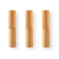 Eco Friendly 4g 5g Empty Plastic Bamboo Lip Balm Tube for Lipstick Private Label Lip Balm Cosmetic Packaging Container