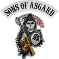 Big Vest Embroidery Motorcycle Club Patch