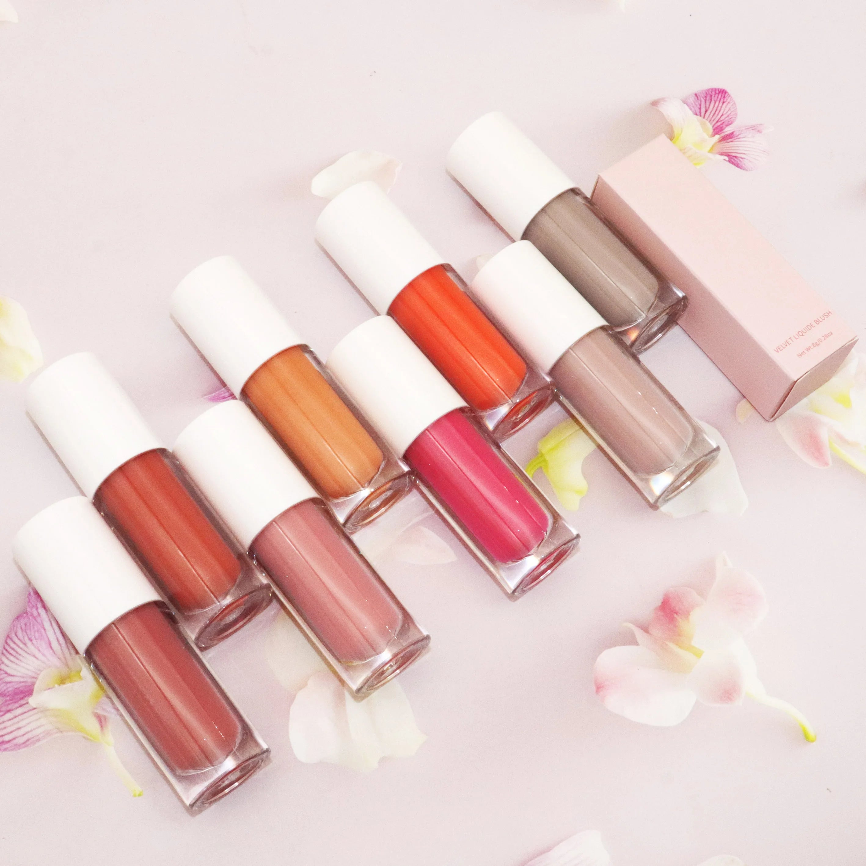 Private Label Makeup Blusher Long Lasting No Brand Waterproof Liquid Blush