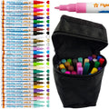28 Colors Pack Fine Tip Mug Glass Ceramic DIY Painting Acrylic Marker Paint Pens