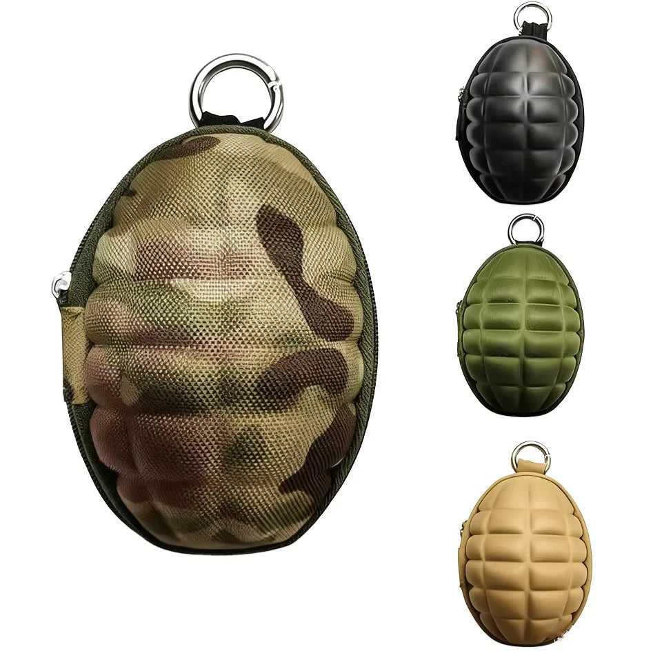Hot Selling Grenade-Style Fashion Car Key Case Keychain Bag Wallet Pouch