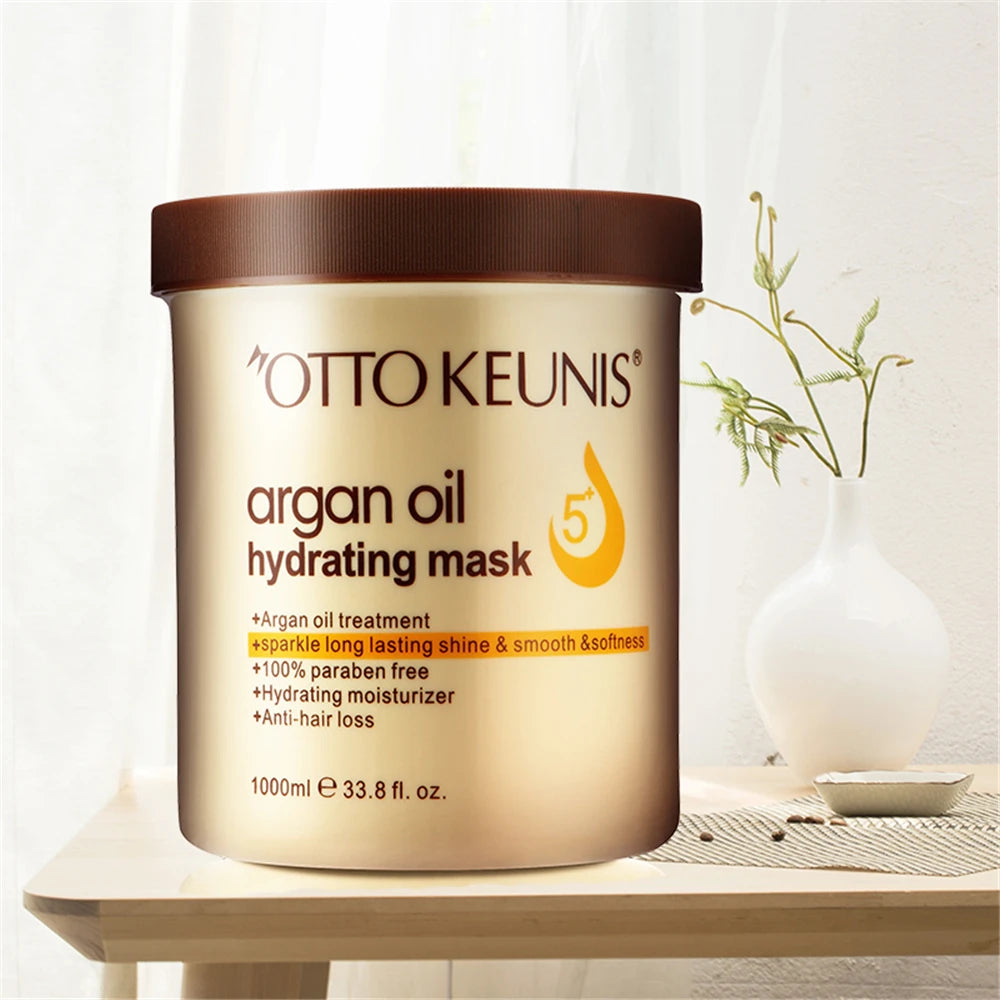 Private Labels Organic Keratin & Argan Oil Nourishing Deep Repair & Moisture Hair Mask for Damaged Hair