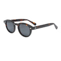 2025 Custom Logo Acetate Polarized Sunglasses for Men Retro Plate Sunglasses with Black White Red Pink Orange Frames Tac Lenses
