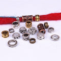 African New Design Hair Beads Twist Dreadlock Cuffs Gold Silver Braid Locs Accessories Hair Jewelry Beads