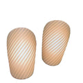 Custom Manufacture 8*5cm 10*6cm Mini Soccer Shin Guards Pads Small Protector Soccer Football