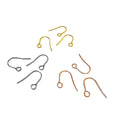 316L Fashion Jewelry Findings Suppliers Fish Connector Stainless Steel Earring Wire Fish Hooks for Earring Making