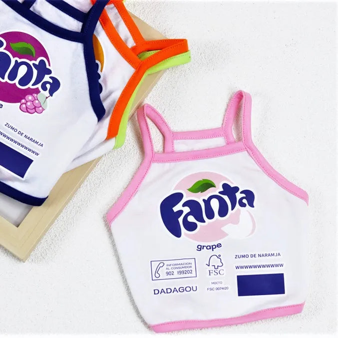 Fashion Wholesale Stocked Lovable Dog Pet Spring Summer Polyester tank Top