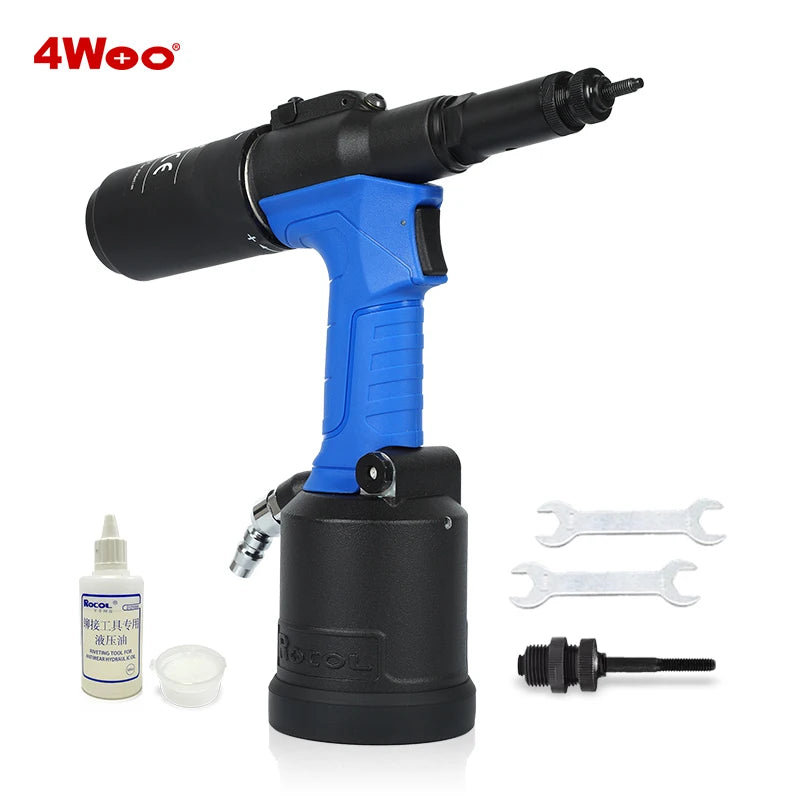 Portable Automatic Rivet Nut Tool 5308 Industrial Grade Pneumatic Riveting Gun M3-M8 Lightweight Switch Air Riveter